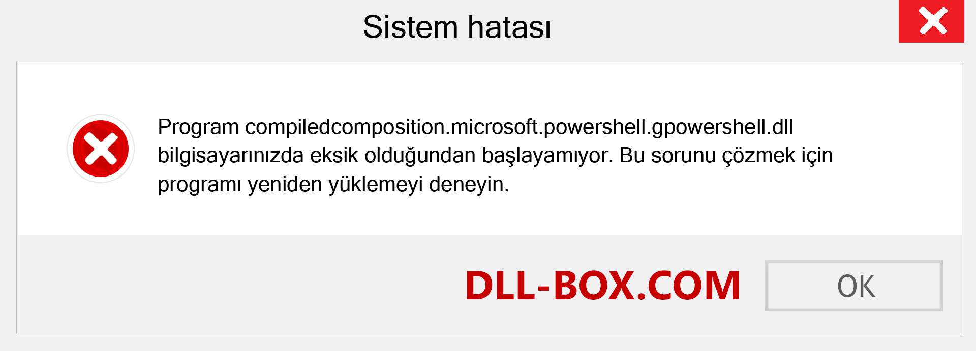 compiledcomposition.microsoft.powershell.gpowershell.dll dosyası eksik mi? Windows 7, 8, 10 için İndirin - Windows'ta compiledcomposition.microsoft.powershell.gpowershell dll Eksik Hatasını Düzeltin, fotoğraflar, resimler